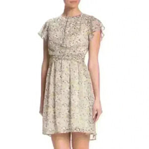 Sam Edelman Floral Chiffon Minidress. Women’s Size 10